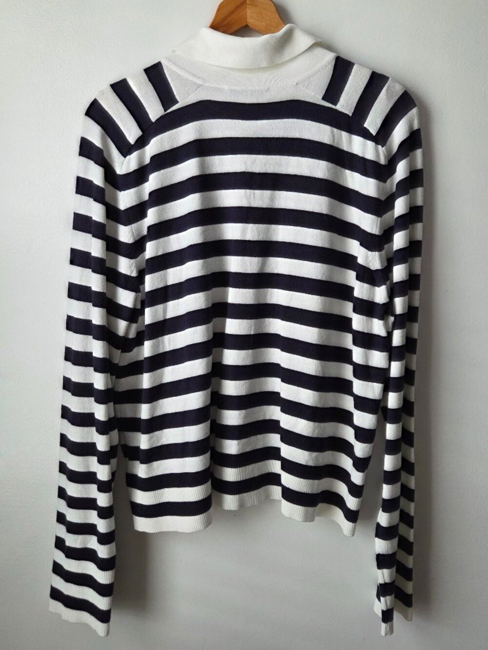 LIKE NEW FREE ASSEMBLY STRIPED BUTTONED SWEATER TOP SIZE 2XL - Picture 3 of 14